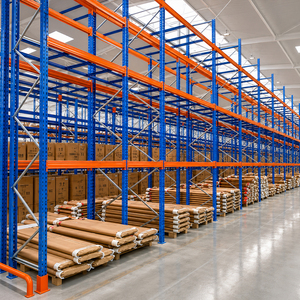 Selective Pallet Rack Q235B Steel Storage Rack Storage Shelving Beam Shelves Warehouse Adjustable