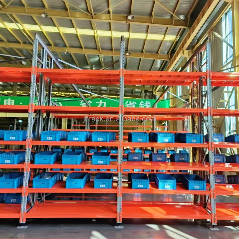 Bule Orange Custom Design Corrosion Protection Medium Duty Storage Racks Boltless Shelving Heavy Duty Shelf