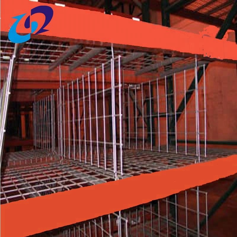 Custom Adjustable Warehouse Welded Galvanized Powder Coated Steel Q235 Shelving Hanging Pallet Rack Metal Wire Mesh Dividers