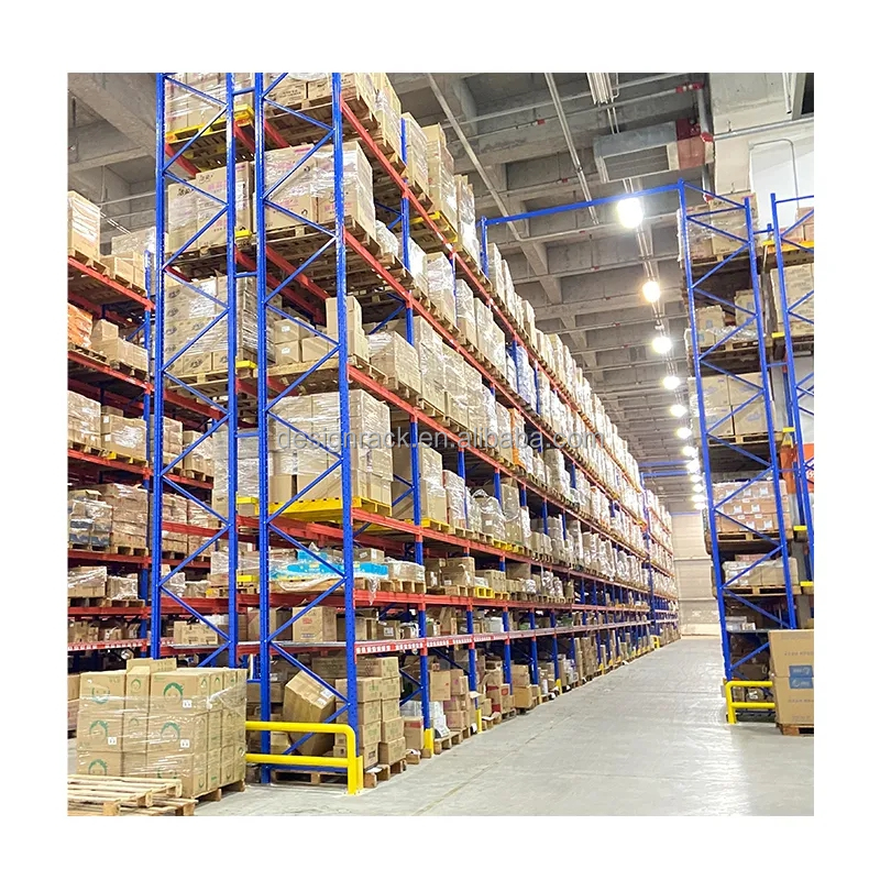 Factory Price Industrial Warehouse Heavy Duty Storage Tray Rack System Pallet Rack Store Shelf