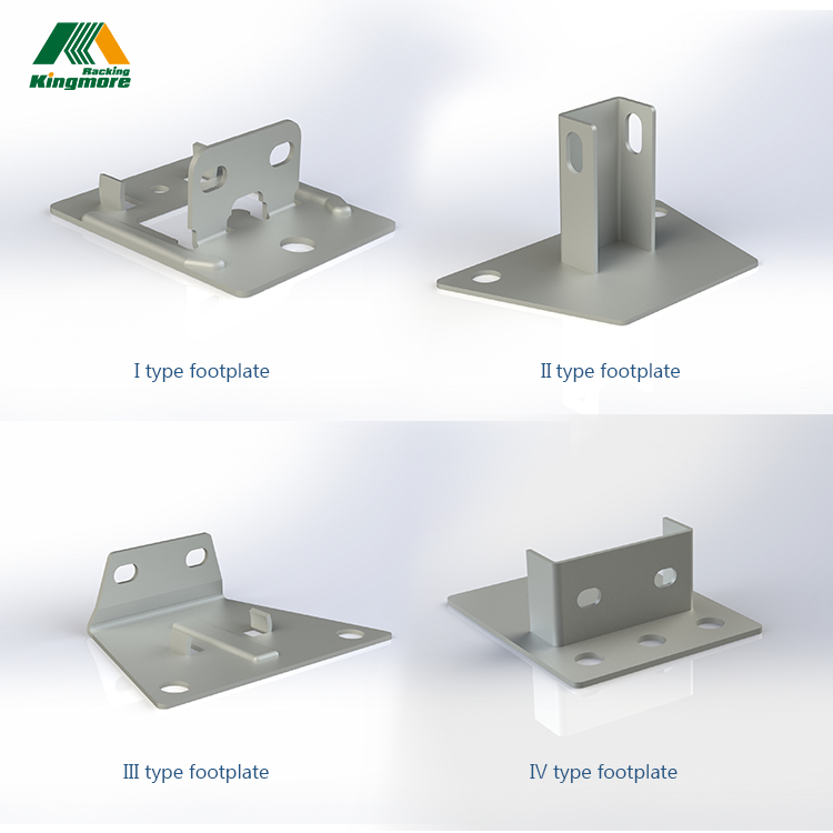 Kingmore Heavy Duty Steel Selective Pallet Rack System for Warehouse Storage