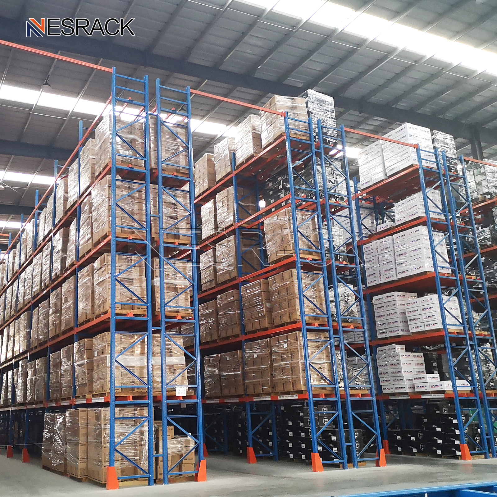 Heavy Duty Pallet Rack Shelving Pallet Racking Dimensions Warehouse Storage Racks Customized Adjustable Steel Q235B Pallet Rack