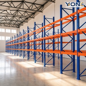 Selective Pallet Racking Q235B Steel Heavy Duty Industrial Warehouse Storage