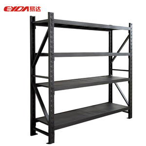 Supermarket Warehouse Light-Duty 4 Tier Steel Storage Rack 5 Boltless CE Certified