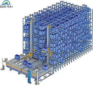 Multi Level Rack ASRS Warehouse Robot Storage Retrieval Picking System Asrs Racking System with Stacking Crane