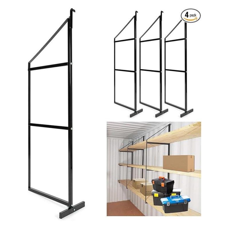No Welding Heavy Duty Shipping Container Hanging Shelf Storage Rack System For Container Modification