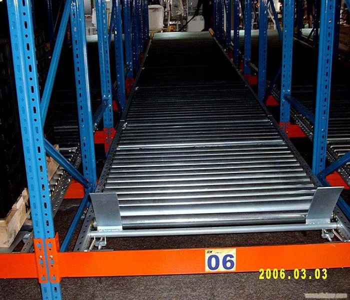 Xinzhongya Heavy Duty Pallet Flow Rack Pallet Gravity Racking Gliding Racks
