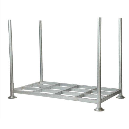 Factory Direct Sale Durable Warehouse Heavy-duty Stainless Steel Galvanized Surface Roller Pallet Rack Snap-In Installation