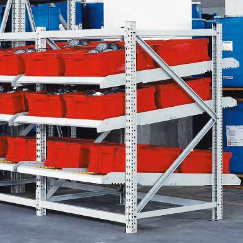 Gravity Flow Carton Flow Rack for Warehouse FIFO Storage System