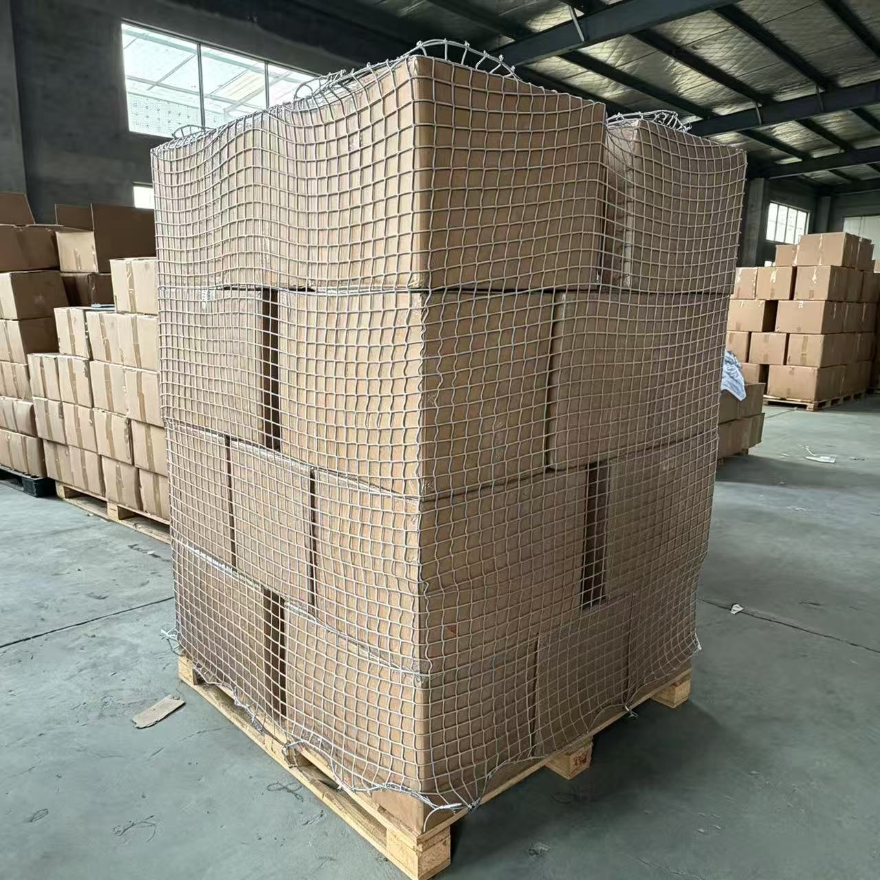 Pallet Cargo Net Polyester Container Shipping Load Securing Warehouse Pallet Stabilizing Binding Net Logistics Transportation