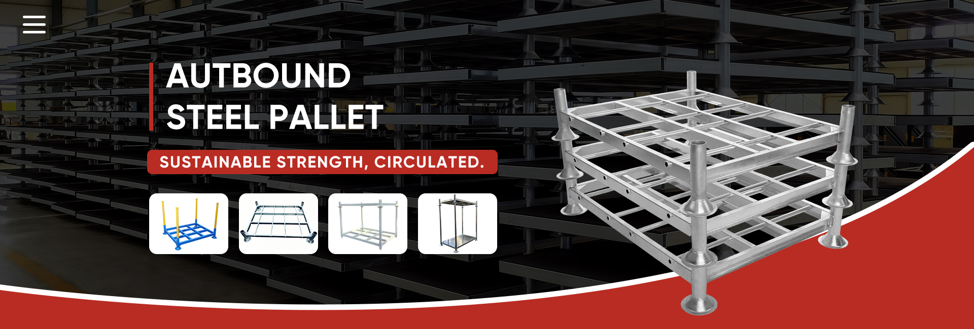Post Pallet Banner