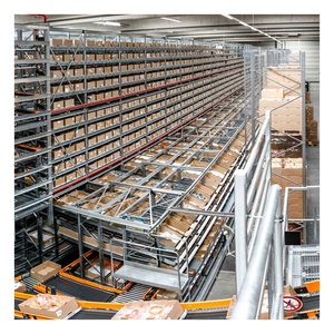 Customized Adjustable Intelligent Automation Picking Warehouse Storage Automated ASRS Warehouse Rack Cold Rolled Steel Corrosion