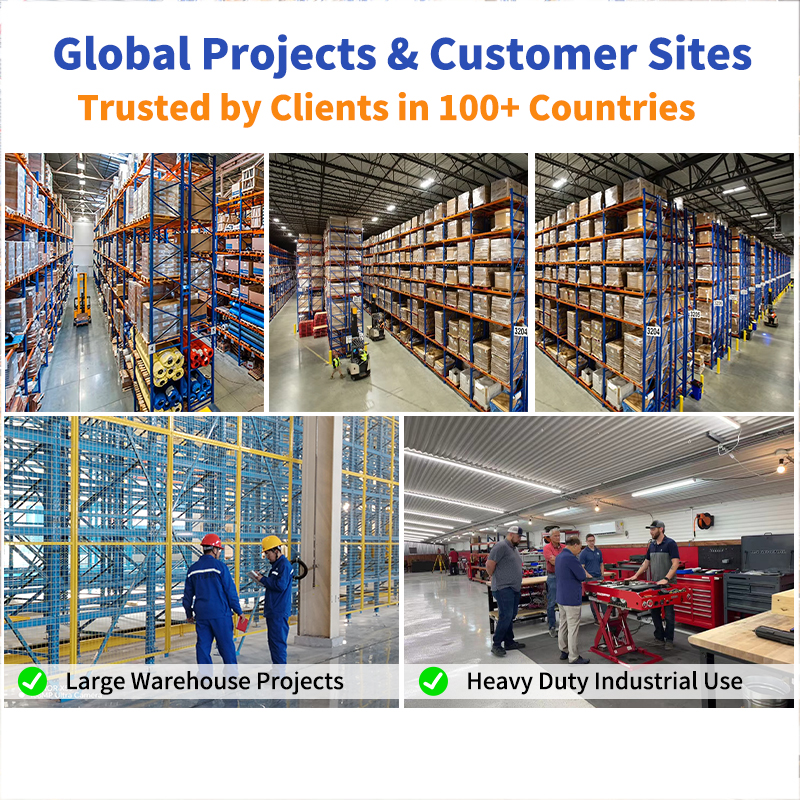 Steel Warehouse Metal Van Rack System Heavy Duty Stacking Pallet Shelves Single Deep Industrial Estanteria Metalica Shelving