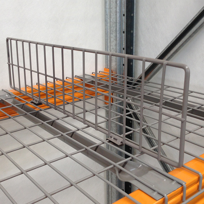 Custom Adjustable Warehouse Welded Galvanized Powder Coated Steel Q235 Shelving Hanging Pallet Rack Metal Wire Mesh Dividers