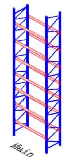 Heavy Duty Pallet Racking System Storage Rack Adjustable Warehouse Shelving for Industrial Logistics