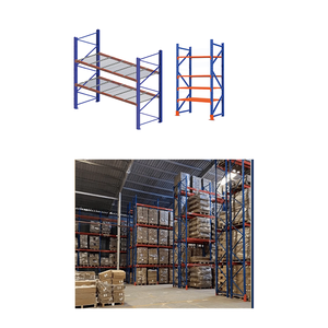 Heavy Duty Steel Platforms Durable Heavy Beam Durable High Bay Warehouse Thick Steel Plate Shelving Rack Type Storage Rack