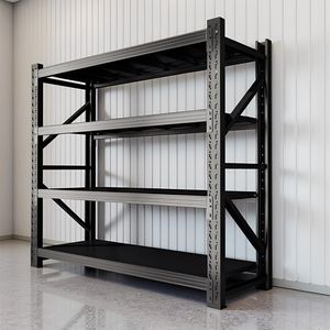 Heavy Duty Powder Coated Metal Warehouse Storage Rack Shelf