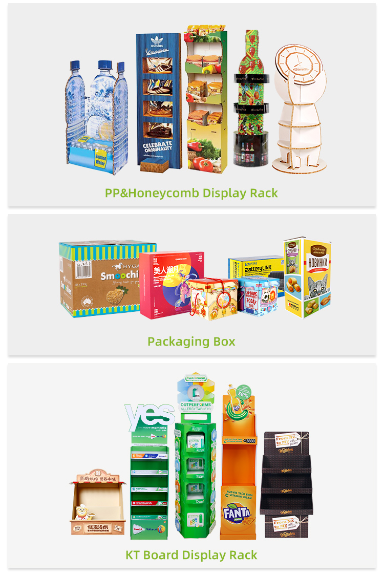 Custom Supermarket Club Half Full Pallet Displays Corrugated Pdq Trays Cardboard Retail Pallet Displays Rack