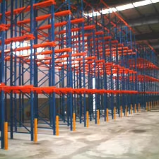 1000 kg Per Layer Heavy Duty Pallet Rack High Density Steel Storage System for Warehouse Cold Storage
