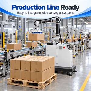 Industrial Automatic Carton Stacking High Efficiency Collaborative Robotic Arm Palletizer Robot For End Of Line Packaging