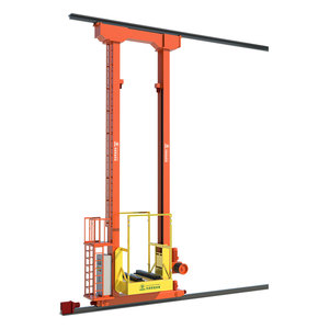Automated Pallet Stacker Crane Racking Infrastructure