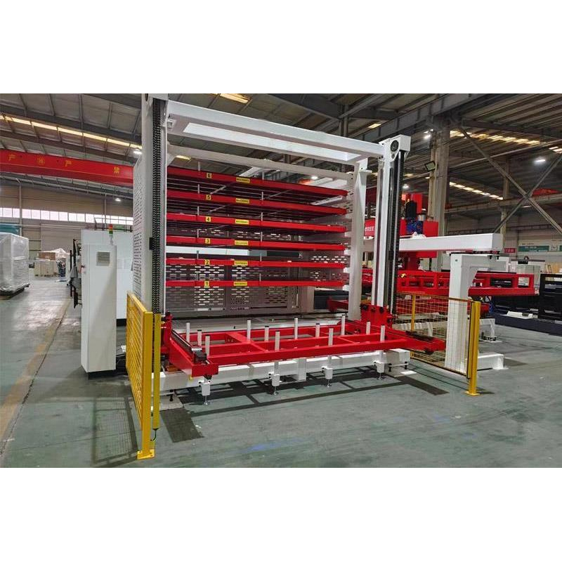Intelligent Vertical Sheet Metal Storage Warehouse Heavy Duty Industrial Racking System