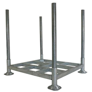 Factory Direct Sale Durable Warehouse Heavy-duty Stainless Steel Galvanized Surface Roller Pallet Rack Snap-In Installation