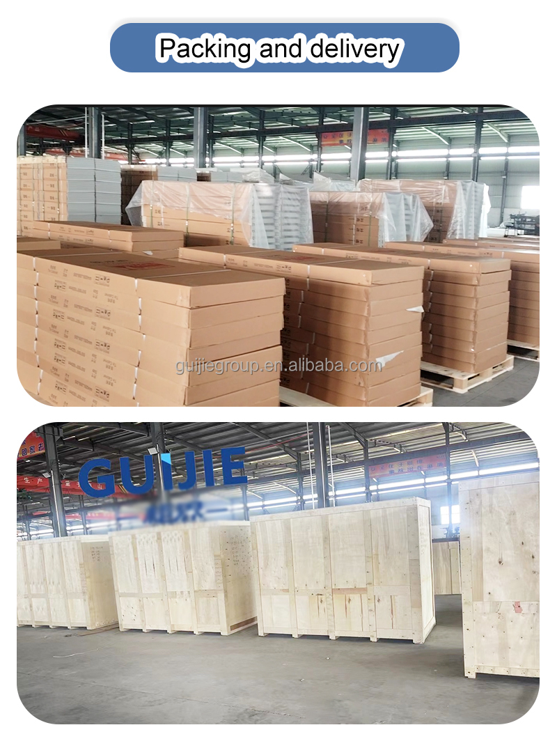 Guijie High Load Capacity 4-Layer Drive-Through Steel/Iron Warehouse Rack Powder Coated Finish Adjustable Durable Corrosion