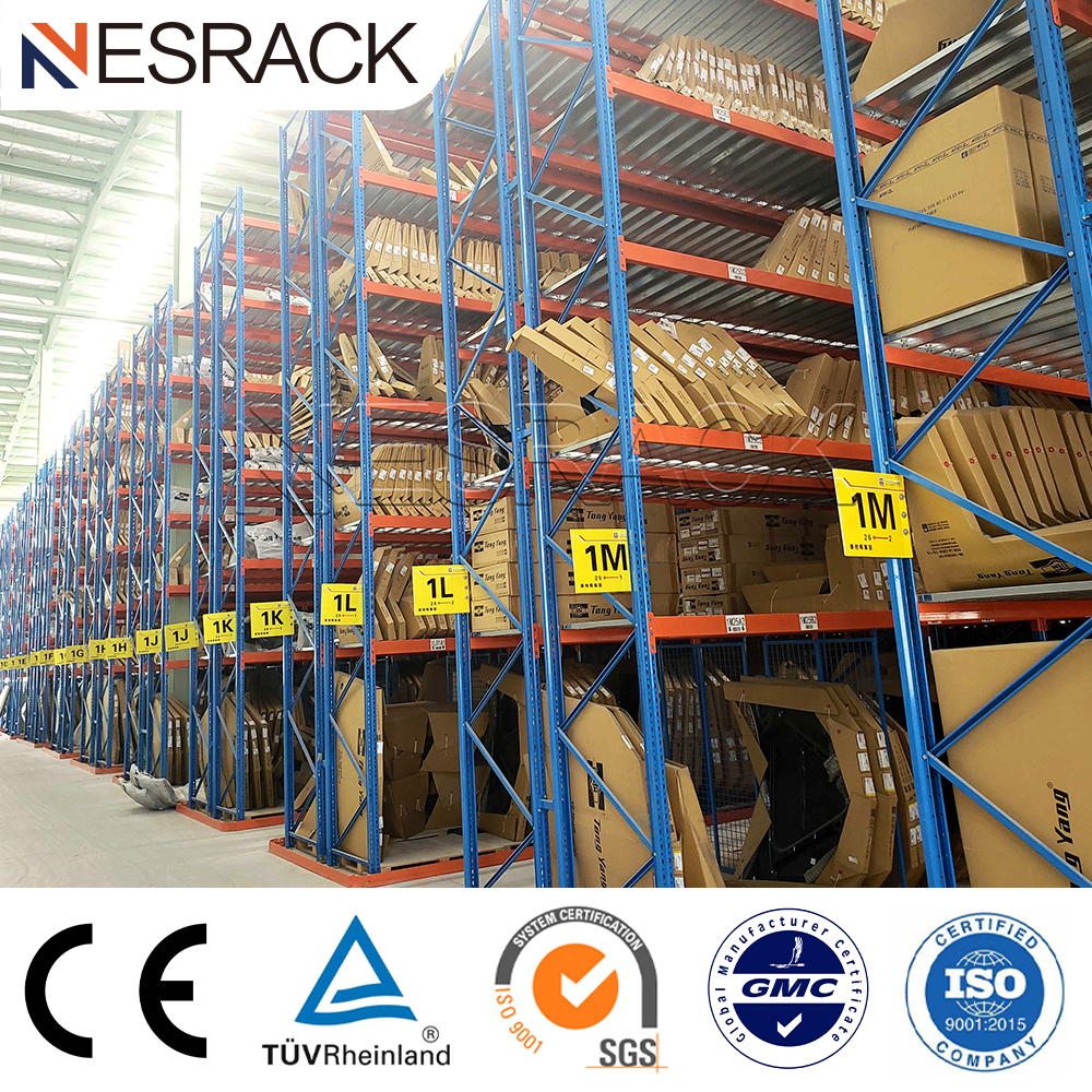 Warehouse Heavy Duty 5 Layer Steel Adjustable Selective Pallet Rack Racking System for Sale