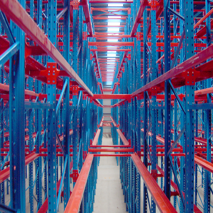High-Density Warehouse Storage Racks FIFO Drive-in Pallet Rack Drive In Pallet Racking System Drive In Racking Factory