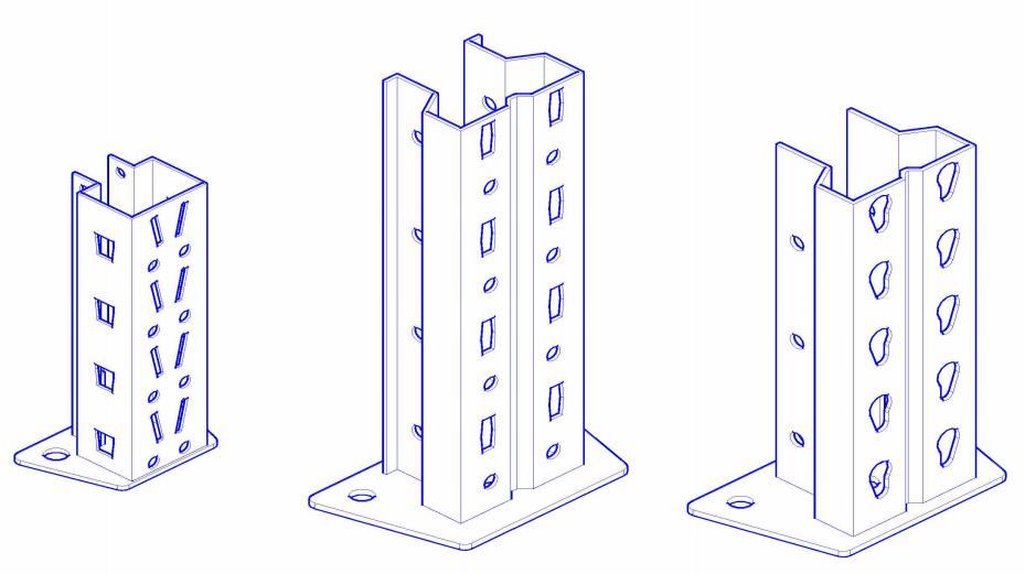 Racking Upright Column