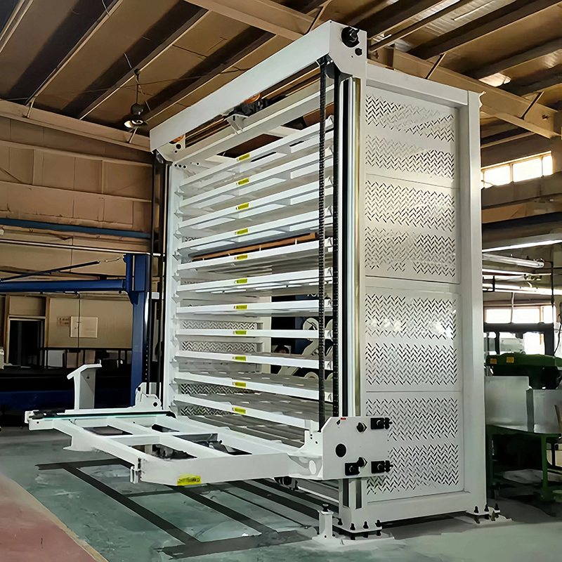 Intelligent Vertical Sheet Metal Storage Warehouse Heavy Duty Industrial Racking System