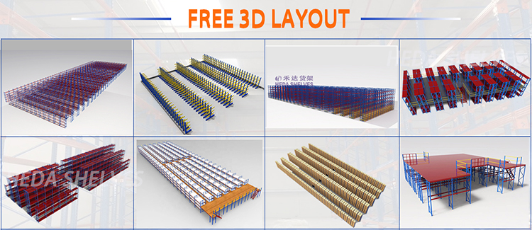 Industrial Commercial Shelving Warehouse Heavy Duty Racking Warehouse Storage Rack Systems