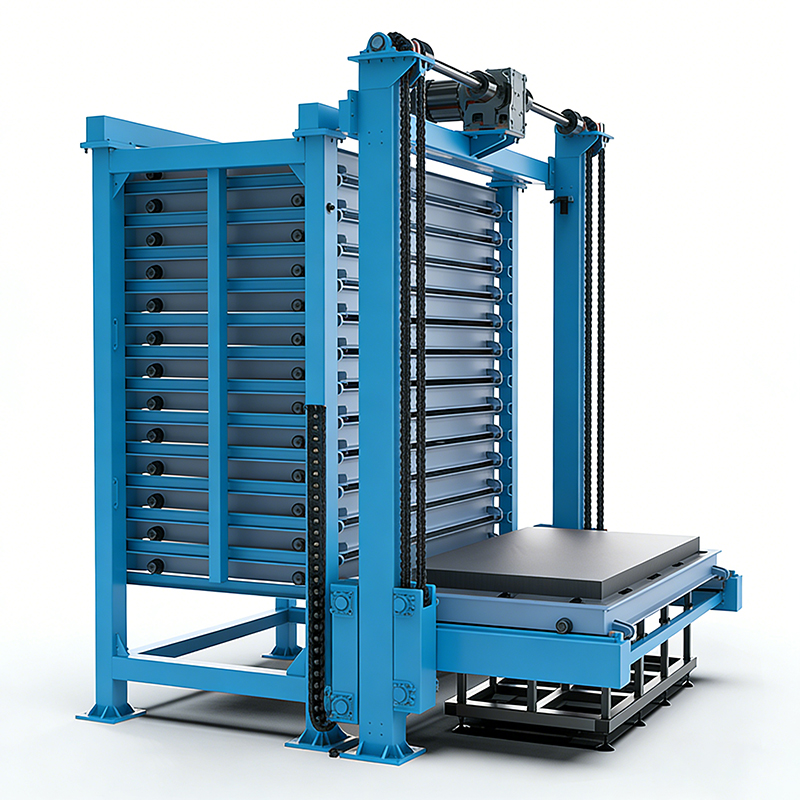 Horizontal Sheet Rack Automated Storage and Retrieval System Vertical Sheet Metal Warehouse