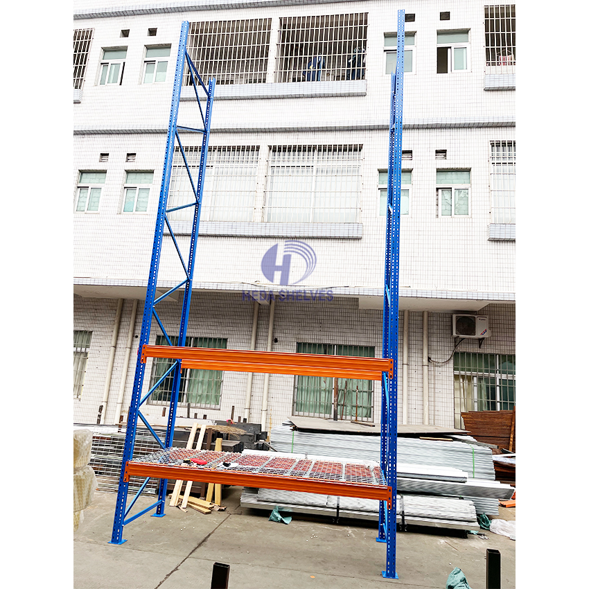 High Bay Heavy Duty Selective Pallet Racking System for Tall Warehouses and Industrial Storage