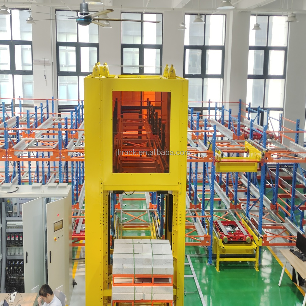 Four-way shuttle racking system