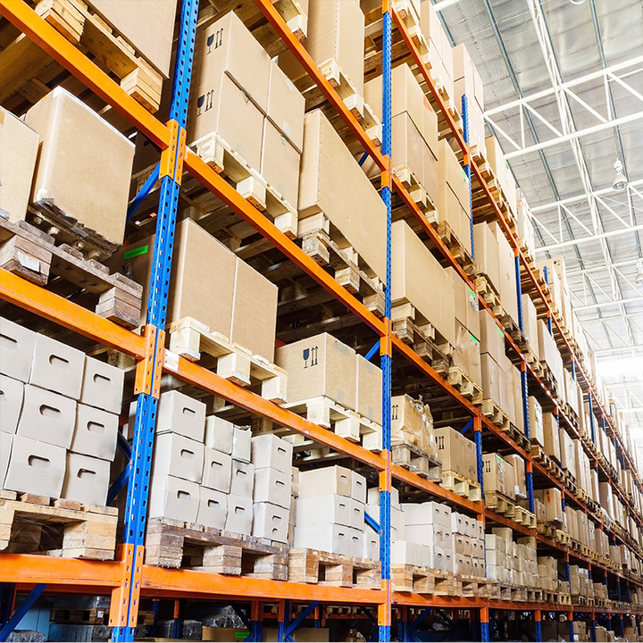 High Quality Heavy-Duty Industrial Selective Pallet Rack System Efficient Adjustable Bolt Structure for Industrial Racking