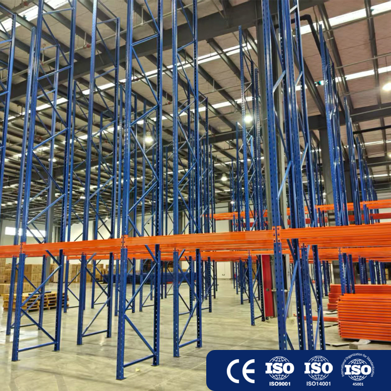 Industrial Racks Robust Metal Pallet Rack System Steel Storage Rack Q235B Steel for Manufacturing With Custom Layout Design