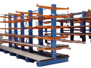 Heavy Duty Steel Cantilever Racking System with Corrosion Protection 3-Layer Design