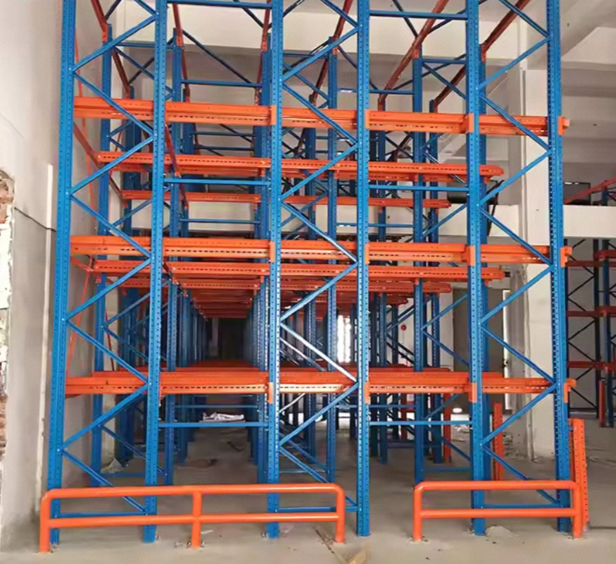 Drive-in Pallet Rack Diagram