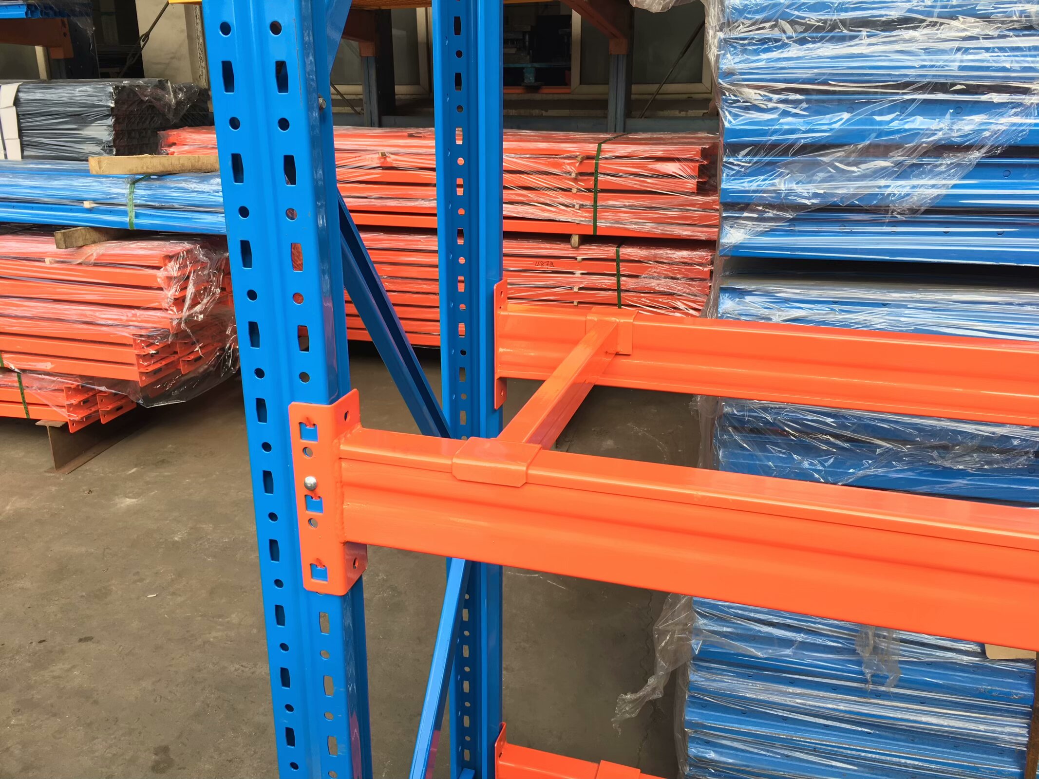 CE Certification Safe And Stable Storage Heavy Duty Selective Bolted Assemble Industrial Steel Warehouse Pallet Rack Shelving