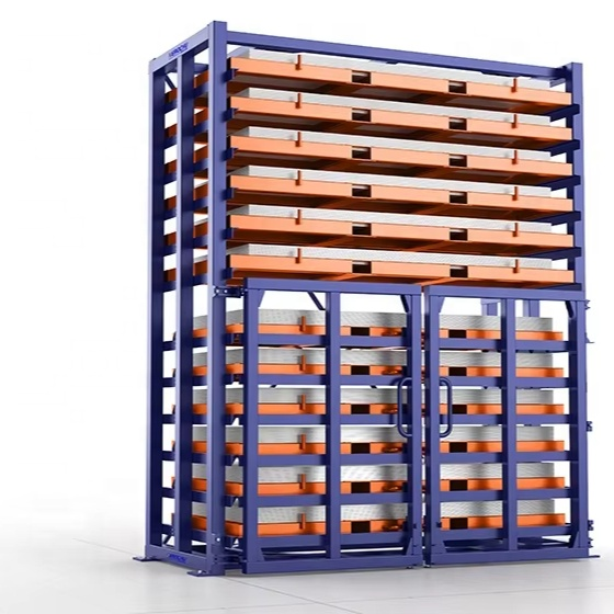 Display Enhanced Steel Electric Sheet Metal Rack Drawer Type Storage System with Automated Retrieval Warehouse Shelving Racking