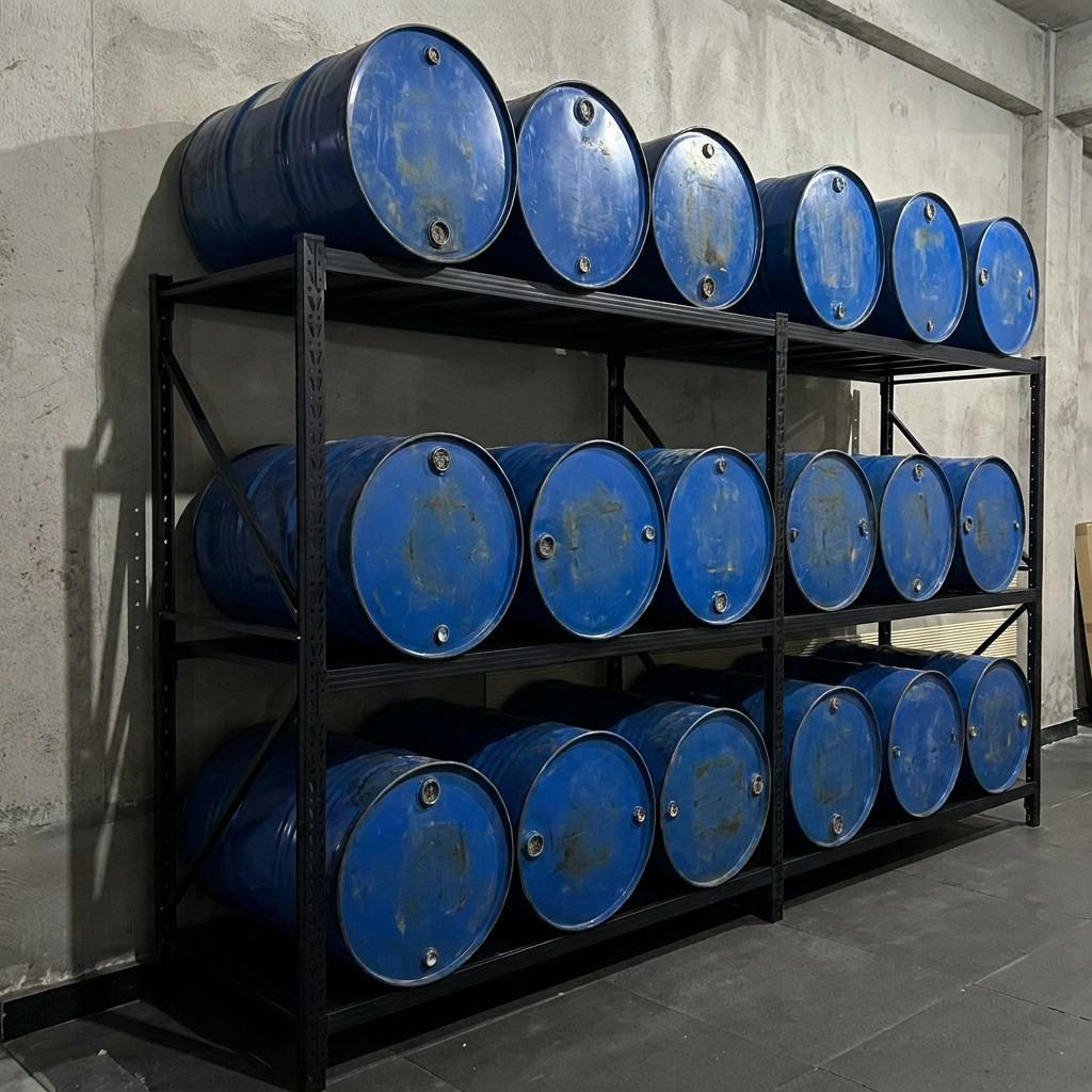 Heavy Duty Warehouse Shelving Industrial Steel Storage Rack 500kg Capacity Per Tier Adjustable Metal Racking System