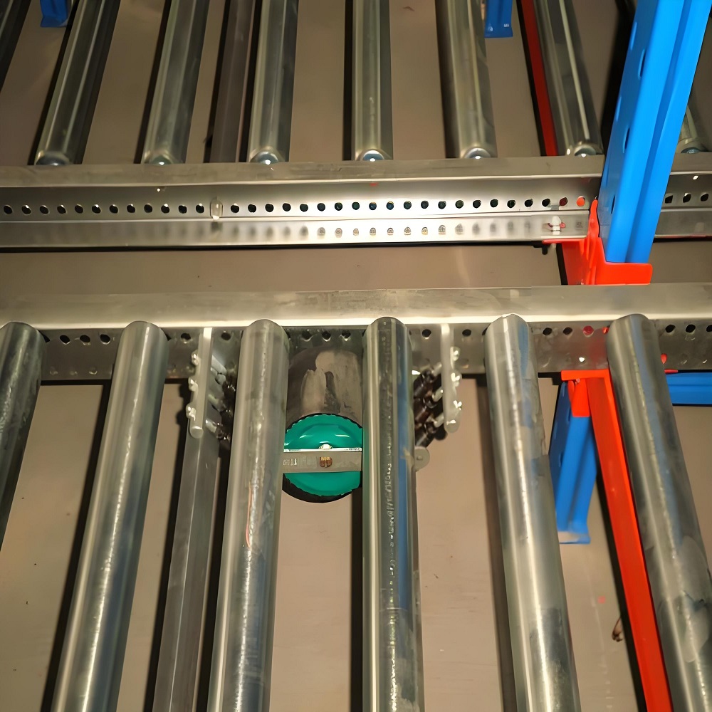 Factory Custom FIFO High Efficient Warehouse Storage Gravity Pallet Flow Racks Roller Rack/Pallet Flow Racking