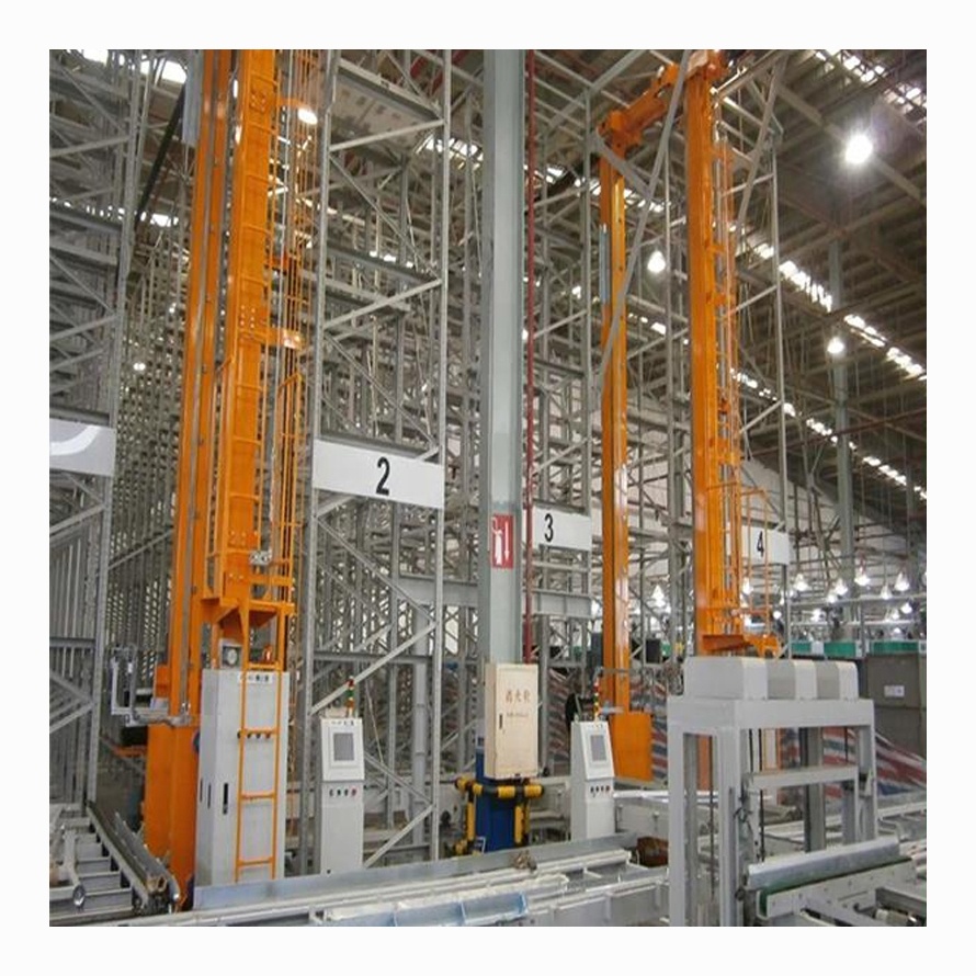 Customized Adjustable Intelligent Automation Picking Warehouse Storage Automated ASRS Warehouse Rack Cold Rolled Steel Corrosion