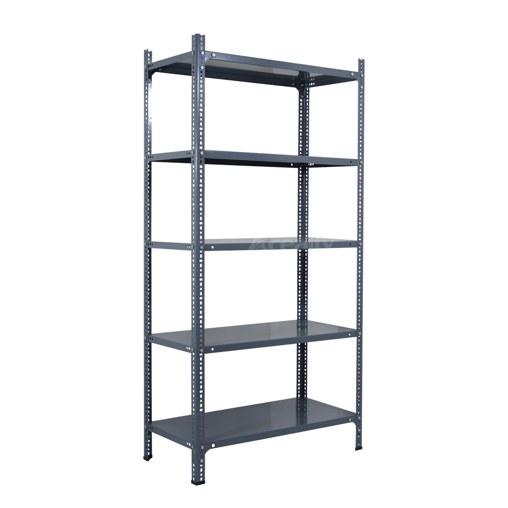 Cheap Price Factory Direct Shelf Light Duty Metal Storage Slotted Iron Angle Shelving With Adjustable Rack