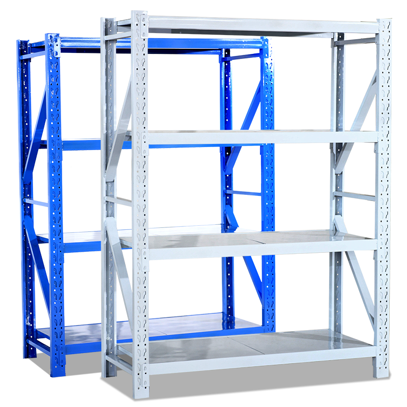 Customized Heavy-Duty Industrial Rack 5-Layer Iron Metal Storage Shelf for Warehouse Storage Steel Display Shelving