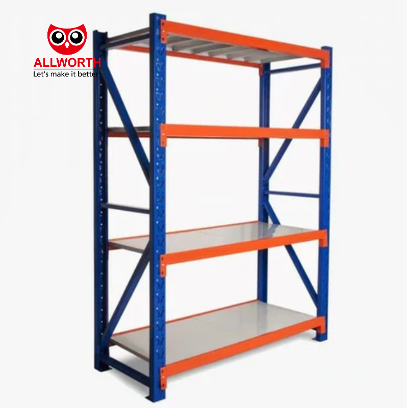 Efficiency Flexibility Heavy Duty Large Load Capacity Push Back Style Metal Rack