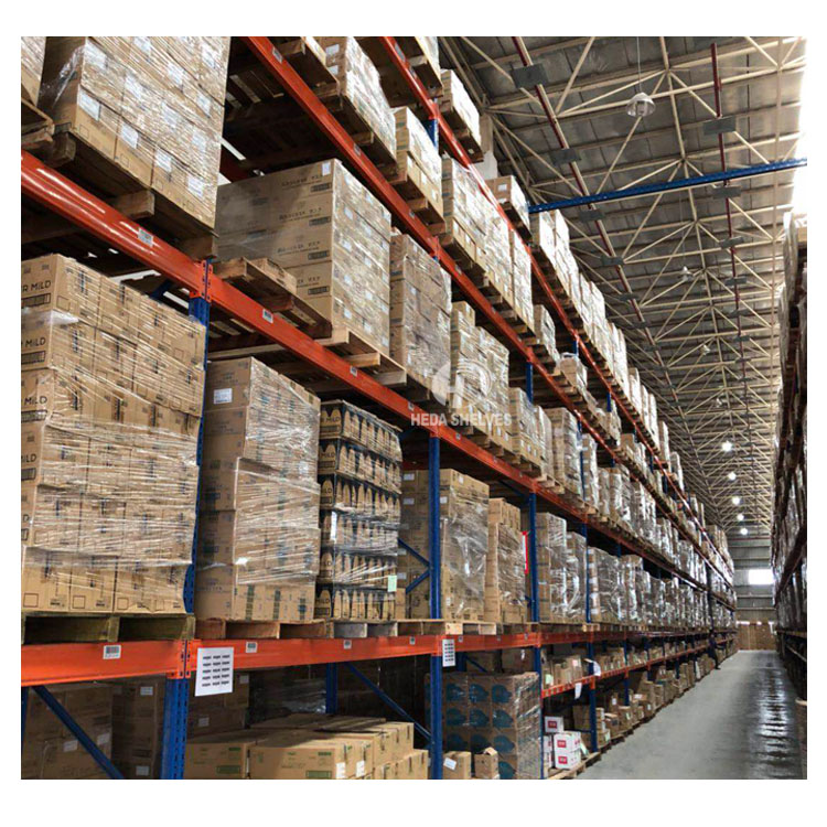 China Factory Price Steel Selective Heavy Duty Storage Racking Industrial Rack Shelving Pallet Rack Manufacturers