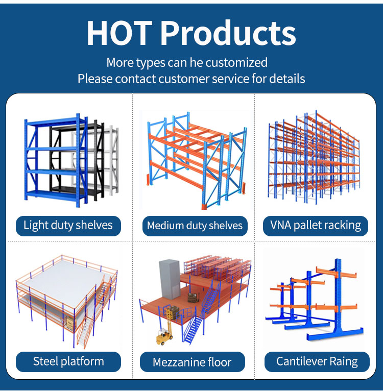 CE Certified Heavy Duty Mezzanine Loft Rack Multi Level Steel Structure Storage Platform